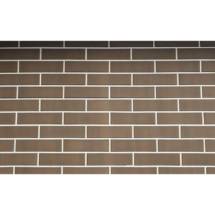 Кирпич облицовочный Керма Шоколад гладкий 250х120х65 мм