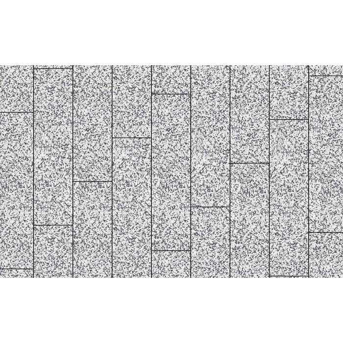 Плитка тротуарная Прямоугольник (Ла-Линия) В.11.П.10 Стоунмикс Бело-черный 400x100x100 мм